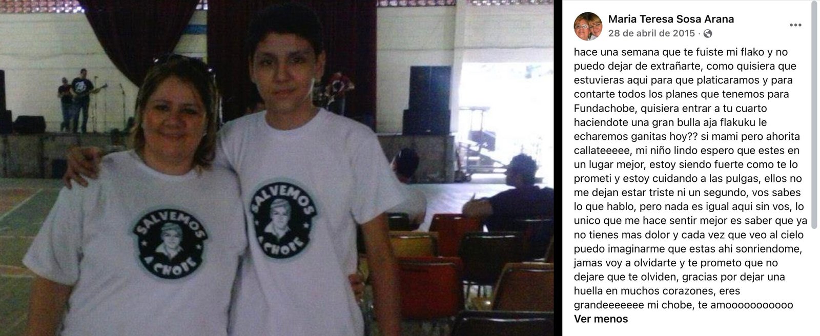Diez años sin «Chobe»: una promesa que sigue viva