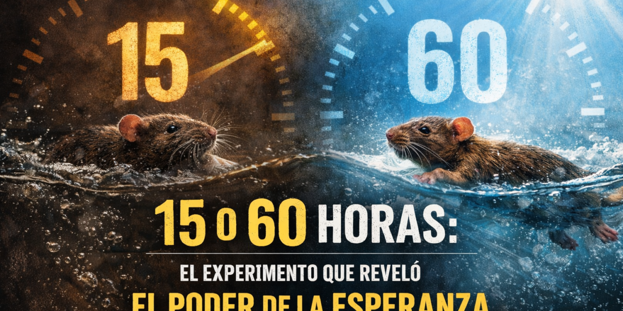 EL EXPERIMENTO QUE REVELÓ EL PODER DE LA ESPERANZA