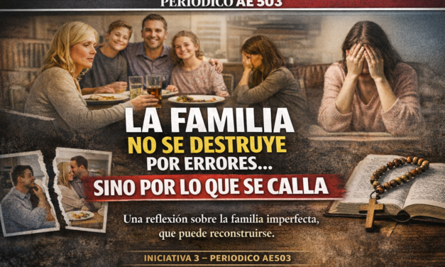 LA FAMILIA NO SE DESTRUYE POR ERRORES… SINO POR LO QUE SE CALLA