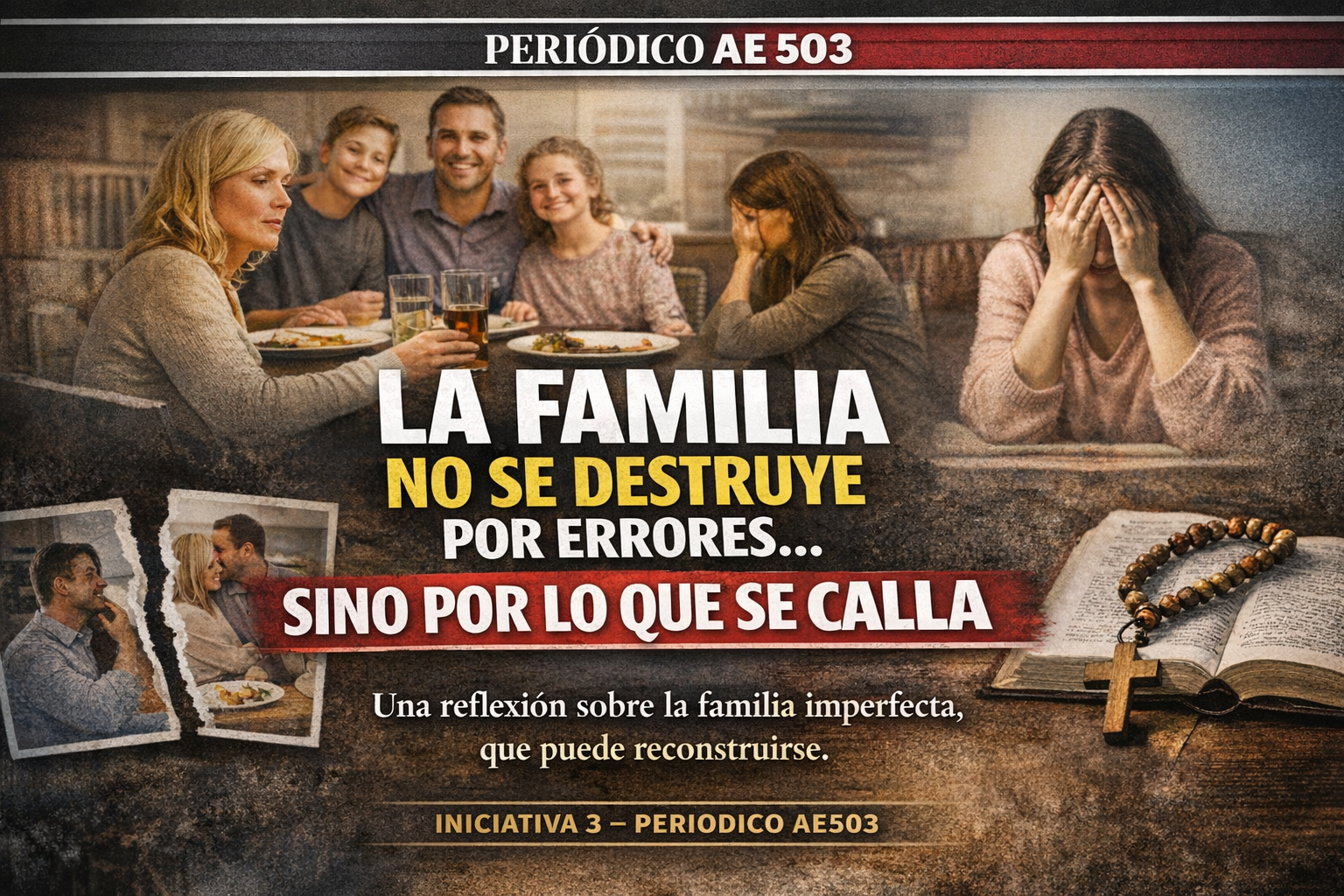LA FAMILIA NO SE DESTRUYE POR ERRORES… SINO POR LO QUE SE CALLA