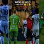 Iván Barton no dudó: expulsó a dos figuras de Tigres y un empujón podría costarle caro a Nahuel Guzmán